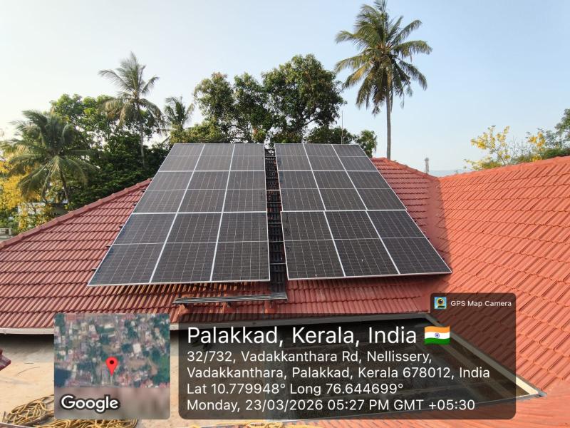 Vadakkanthara Solar Plant